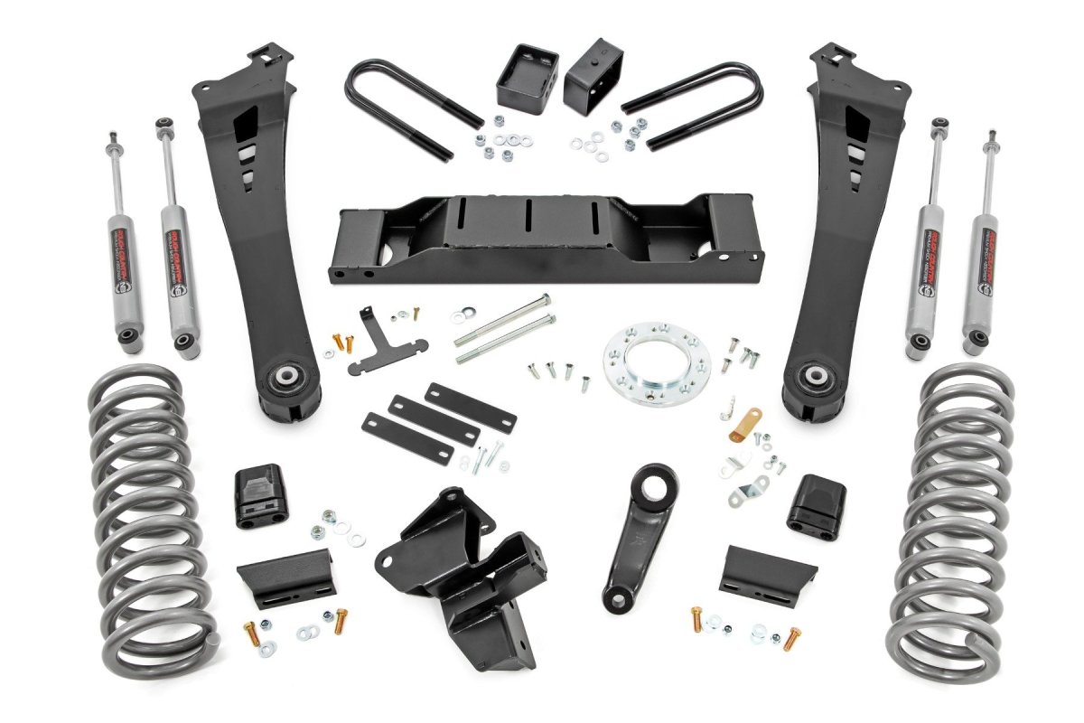 Ram 3500 Suspension Lift Kit - Rough Country - 5 Inch - '19-'24